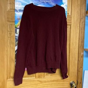 St. John’s Bay maroon sweater
